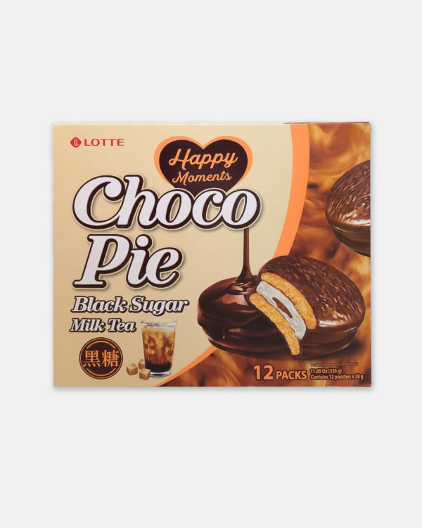 CHOCOPIE BLACK SUGAR MILK TEA X 12