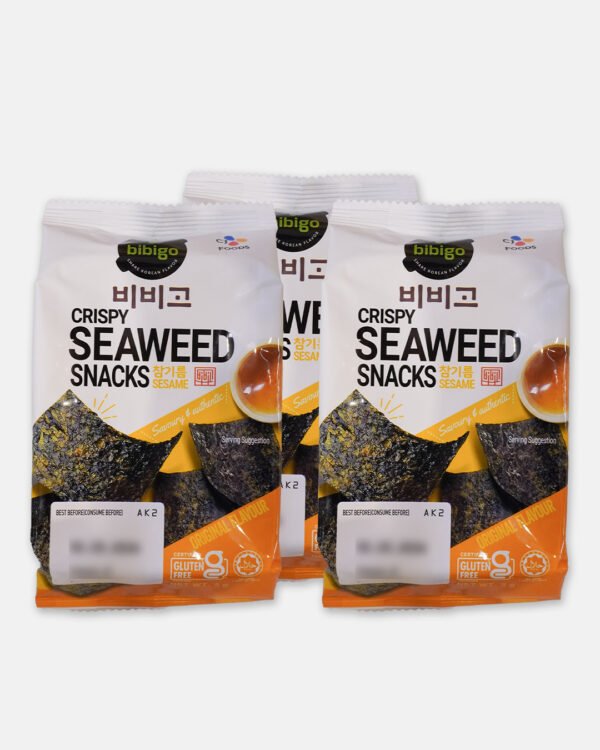 CJ ALGA SESAME SNACK X3
