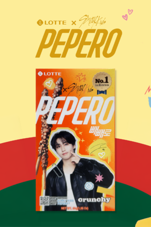 Pepero x Stray Kids - sabor crunchy