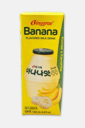 BANANA FLAVORED MILK DRINK 200ml.