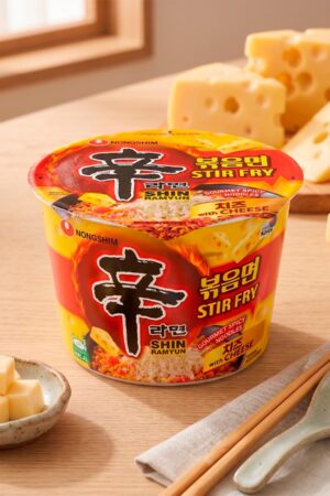 NONGSHIM SHIN BIG BOWL STIR FRY CHEESE
