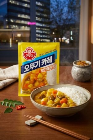 OTTOGI CURRY PICANTE MEDIO 100gr.