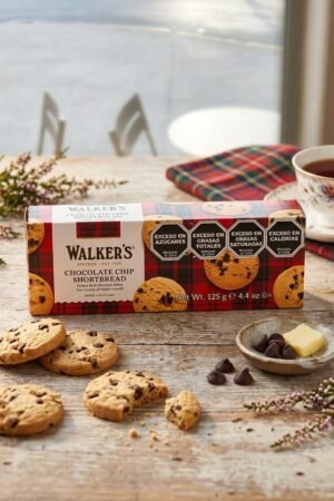 WALKER'S CHOCOLATE CHIP SHORTBREAD 125gr