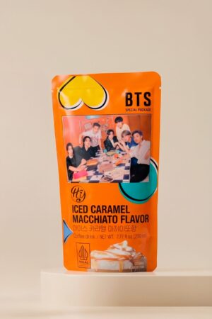 BTS ICE COFFEE CARAMEL MACCHIATO FLAVOR