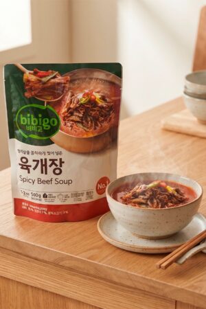 BIBIGO CJ YUKGEJANG SOPA 500 G - SOPA PICANTE DE RES