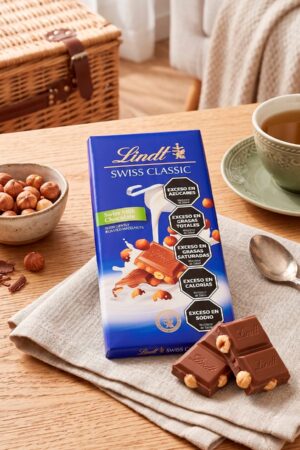 LINDT MIL HAZELNUT 100G