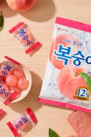 LOTTE CARAMELO DE DURAZNO X 20