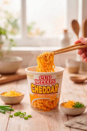 NISSIN CUP NOODLE CHEDDAR
