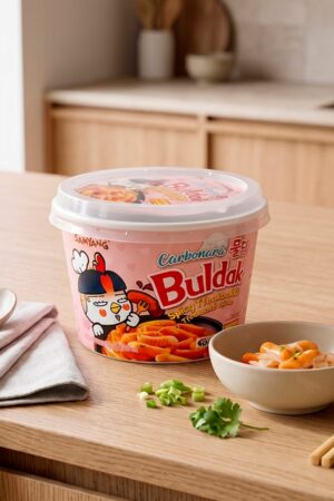 SAMYANG BULDAK SPICY CHICKEN TTEOKBOKKI CARBONARA