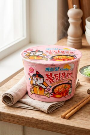 SAMYANG BULDAK CARBONARA POLLO PICANTE CUP GRANDE