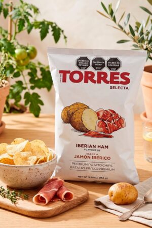 TORRES PAPAS JAMON IBERICO 150GR