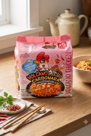 PALDO VOLCANO CARBONARA RAMEN X 4