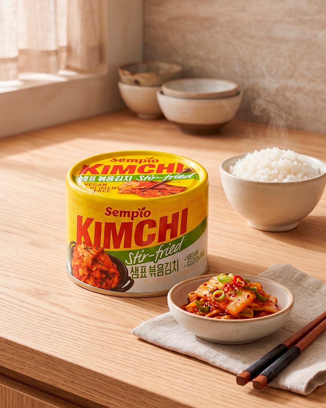 ⭐︎キムキム　⭐︎ Sempio Kimchi lata bokum stir fry 160gr. - Gangnam Express
