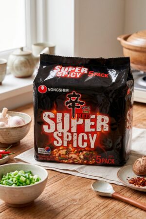 NONGSHIM SHIN SUPER SPICY x 5 un. vto.23/7/2026