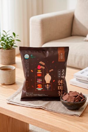 POONGSIMDANG CHIPS/GALLETAS ARROZ Y COCOA INTEGRAL VEGANAS