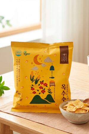 POONGSIMDANG CHIPS/GALLETAS DE MAIZ SIN AZUCAR VEGANOS