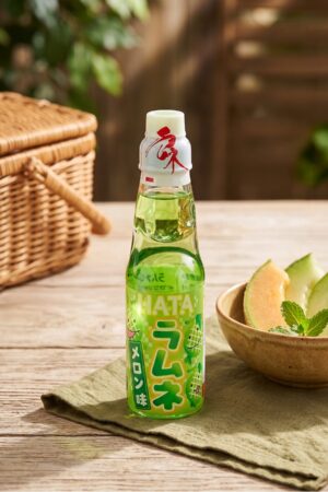 RAMUNE HATA - GASEOSA SABOR MELON - 200ML
