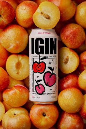 IGIN Gin Apple tonic - Ciruela