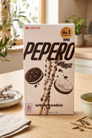 Lotte Pepero White cookie