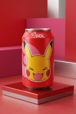 PIKACHU GASEOSA DE  FRUTILLA - 330ML