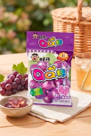 QQ Candy Caramelo sabor Uva - 20gr