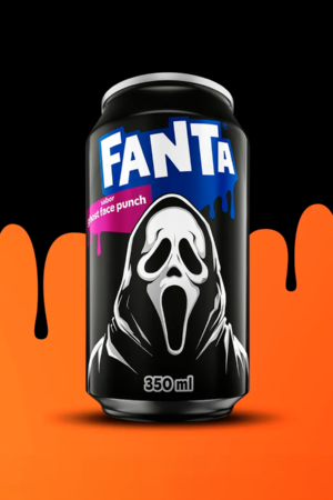Fanta Ghost Face Punch - Halloween 2026 - 350ml