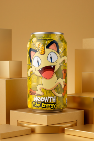 Poke Energy Pokémon – Bebida Energizante - MEOWTH