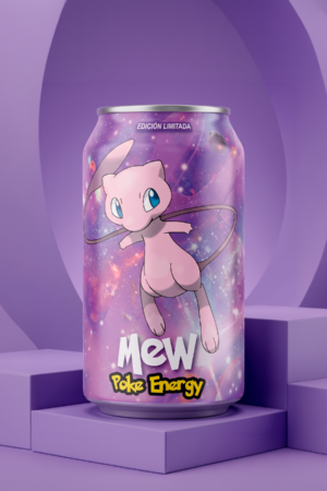 Poke Energy Pokémon – Bebida Energizante - MEW