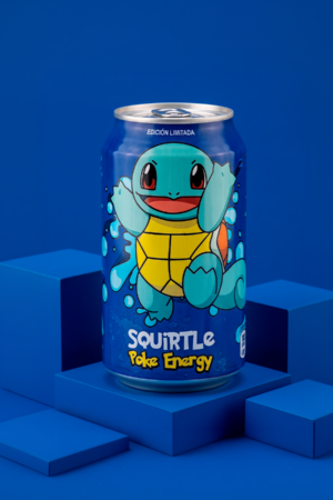 Poke Energy Pokémon – Bebida Energizante - SQUIRTLE