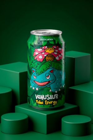 Poke Energy Pokémon – Bebida Energizante - VENUSAUR