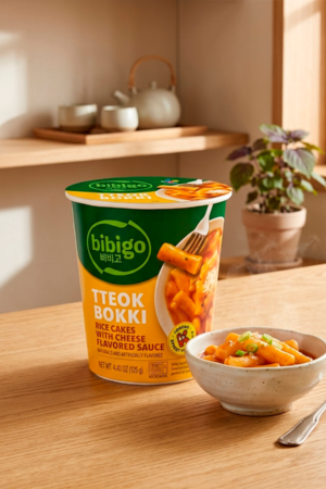 Cj Tteokbokki cup queso